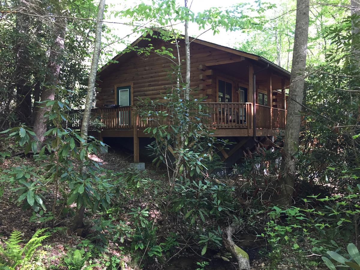 Misty Creek Log Cabins 매기 벨리 외부 사진