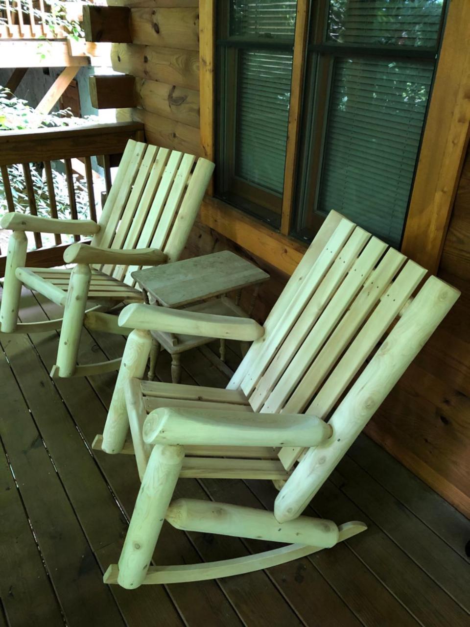 Misty Creek Log Cabins 매기 벨리 외부 사진